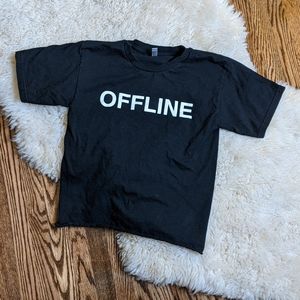 Black Offline T-shirt